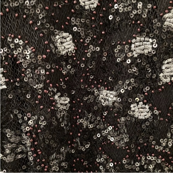 Zara Limited Edition Black Midi Embellished dress. NWOT size M/L - Picture 12 of 16